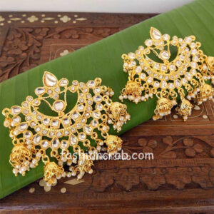 Kundan Chandelier Earrings