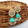 Blue Small Jhumka Earrings for Women