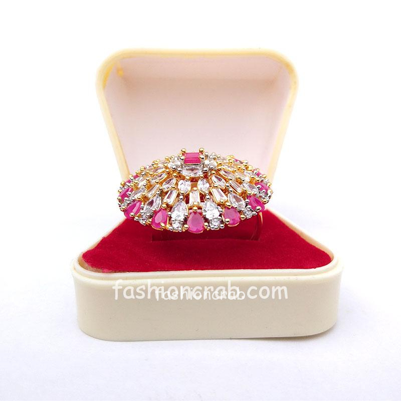 Buy Gold Rings for Women by VEMBLEY Online | Ajio.com