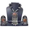 Digital Print Antique Maharani Necklace Set