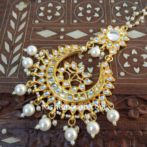 Pearl Chand Maangtikka for Wedding