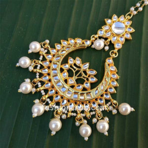 Pearl Chand Maangtikka for Wedding