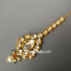 Kundan & Pearl Embellished Handcrafted Maang Tikka