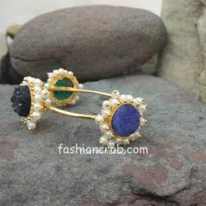 Multi Color Druzy Stone Bracelet for Girls