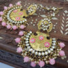 Light Pink Ethnic Chandbali Earring for Women