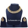 Two Layer Kundan Necklace Set for Bride-01 Two Layer Kundan Necklace Set for Bride