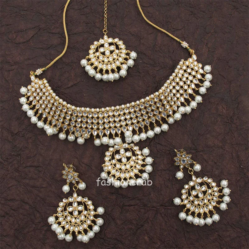 Bridal Kundan Jewellery Set for Bride