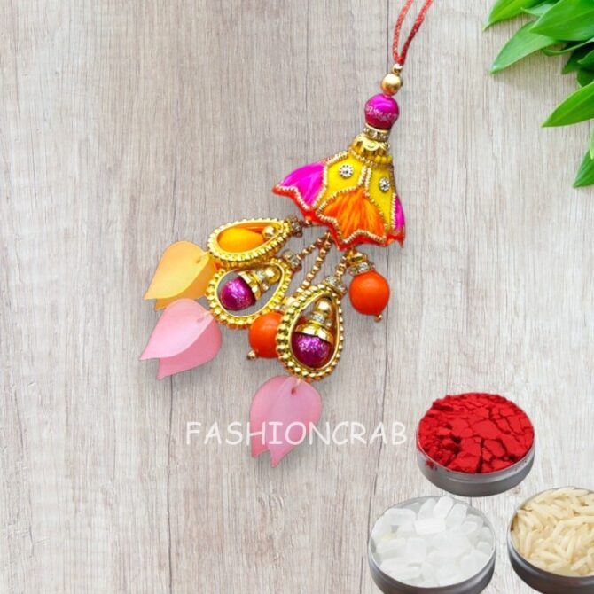 Designer Lumba Rakhi for Bhabhi-01 Designer Lumba Rakhi for Bhabhi