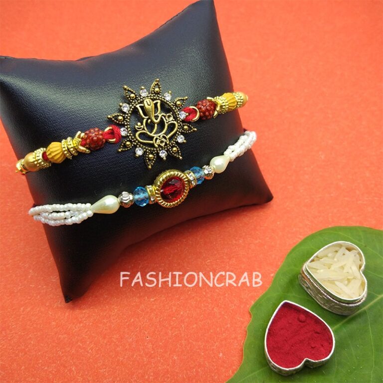 Designer Rakhi Set of 2