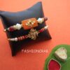 Fancy Pearl Rakhi Set of 2