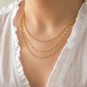 Layered Chain Necklaces