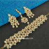 White Pearl Necklace Set for Women