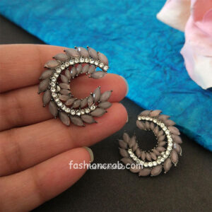 Crystal Stud Earrings Set