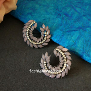 Crystal Stud Earrings Set