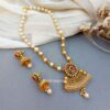 Pearl Golden Color Necklace Set