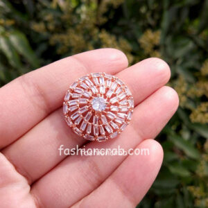 Classic Rose Gold Adjustable Ring for Her