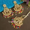 MultiColour Punjabi MaangTikka Set for Women