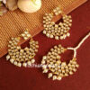 Punjabi Kundan Set with Maangtikka