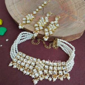 Antique Kundan Choker Set for Women