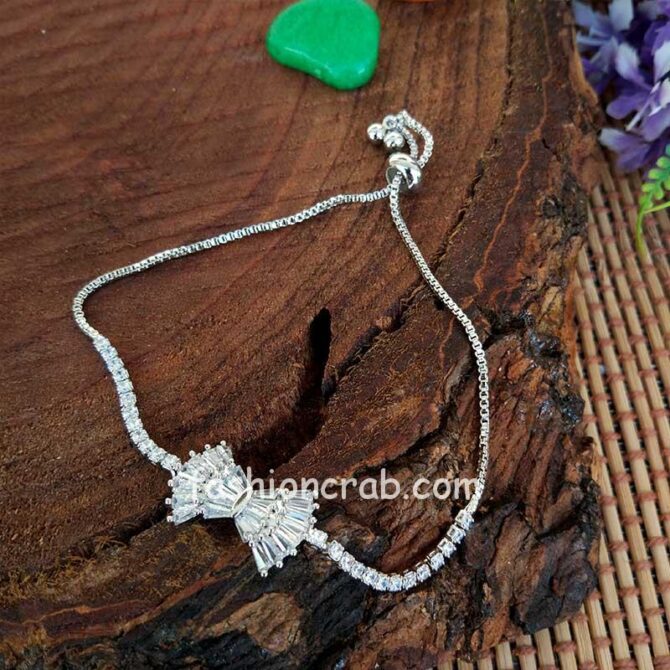 Bow Shape Hand Bracelet for Women Bow Shape Hand Bracelet for Women