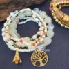 Combo of White & Pink Bracelet for Girls
