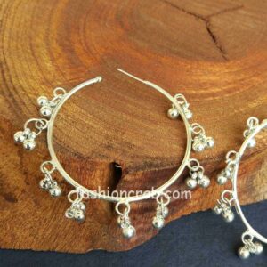 Ghungroo Hoop Earrings for Girls