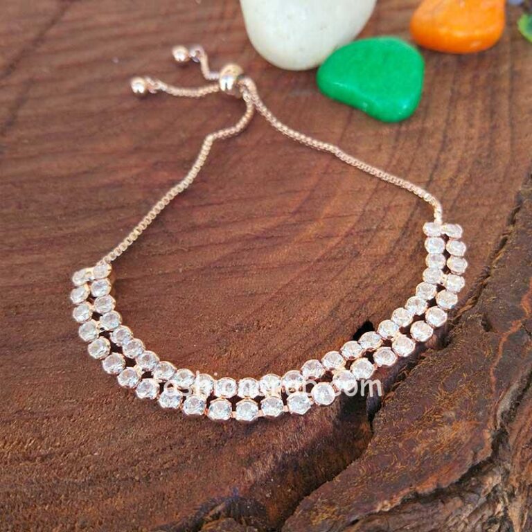 Rose Gold Hand Bracelet for Women