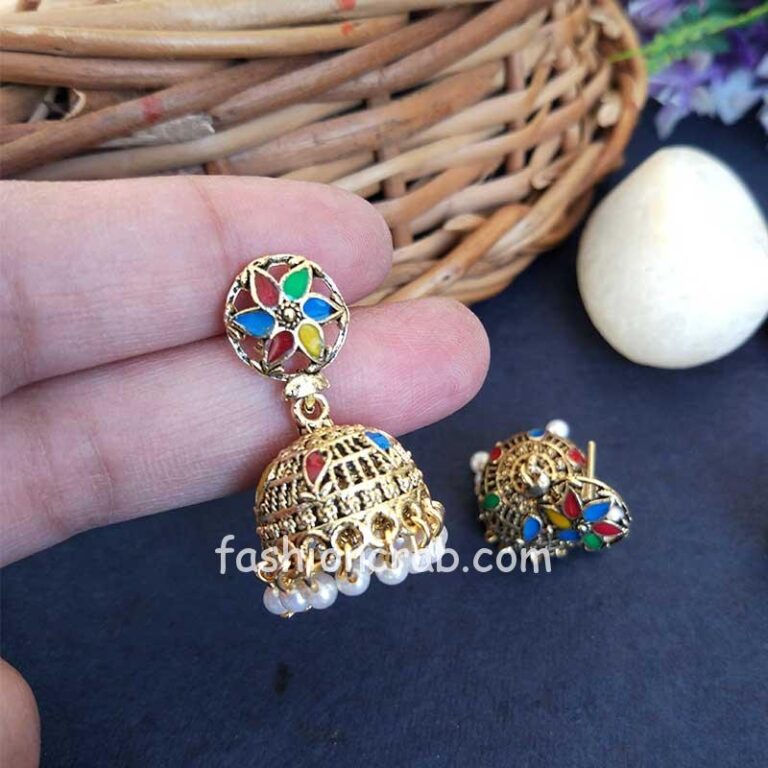 Small Golden Jhumka