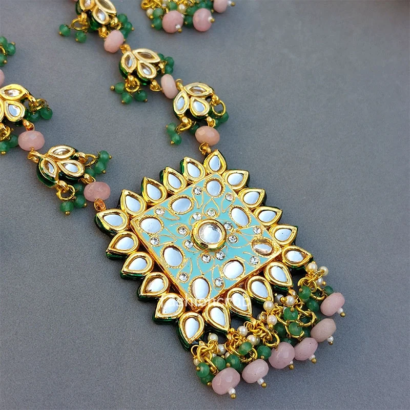 Long Kundan Necklace