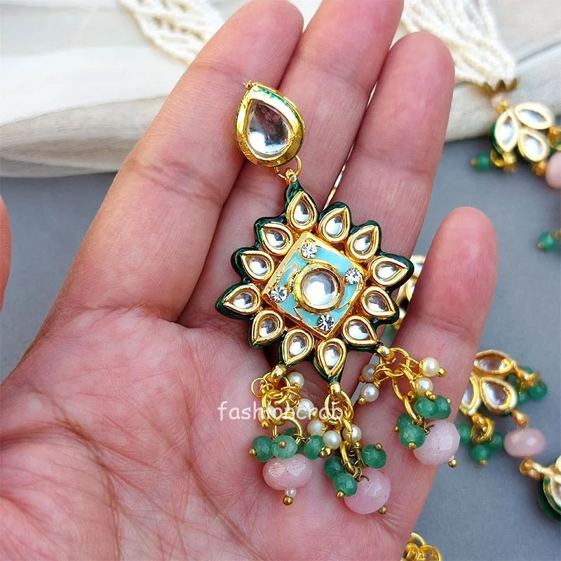 Long Kundan Necklace