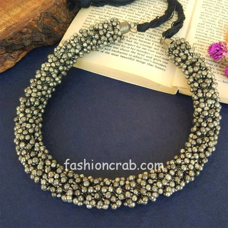 Ghungroo Studded Handcrafted Necklace for Women