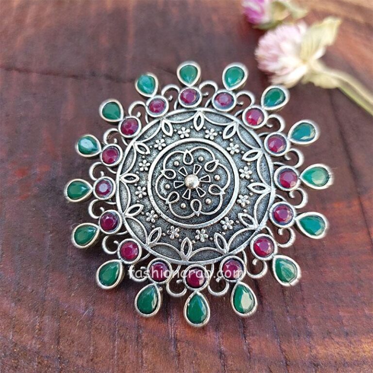Big German Silver Ring for Ladies