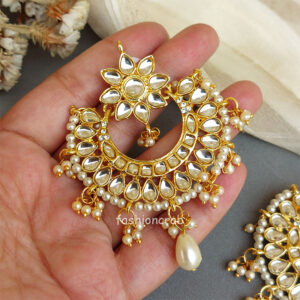 Celebrity Kundan Earring for Saree