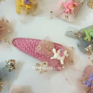 Unicorn Tic Tac Clip for Toddler