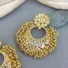 Light Green Pearl Earring for Girls
