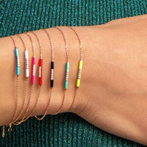 enamel bracelet