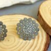 Oxidised Ganpati Earrings-03 Oxidised Ganpati Earrings
