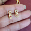 American Diamond Mangalsutra with Earrings for Women-02 American Diamond Mangalsutra with Earrings for Women