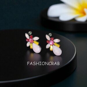 Navya Light Pink Earrings