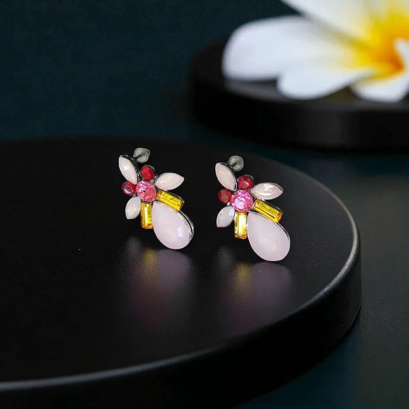 Navya Light Pink Earrings