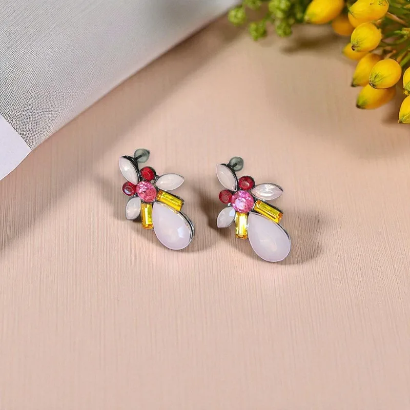 Navya Light Pink Earrings