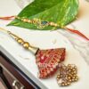 Radha Krishna Lumba Rakhi Set