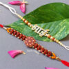 Set of 2 Divine Rakhi for Brother