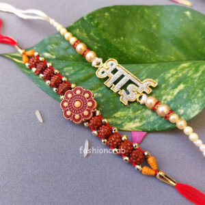 Set of 2 Divine Rakhi for Brother