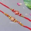 Set of 2 Fancy Thread Rakhi for Brother-02 Set of 2 Fancy Thread Rakhi for Brother
