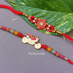 Set of 2 Handmade Rakhi for Brother