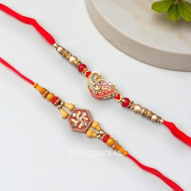 Set of 2 Rakhi for Brother-04