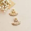 Flower Earrings Small Stud for Girls-04 Flower Earrings Small Stud for Girls