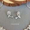 CZ Necklace Set for Wedding