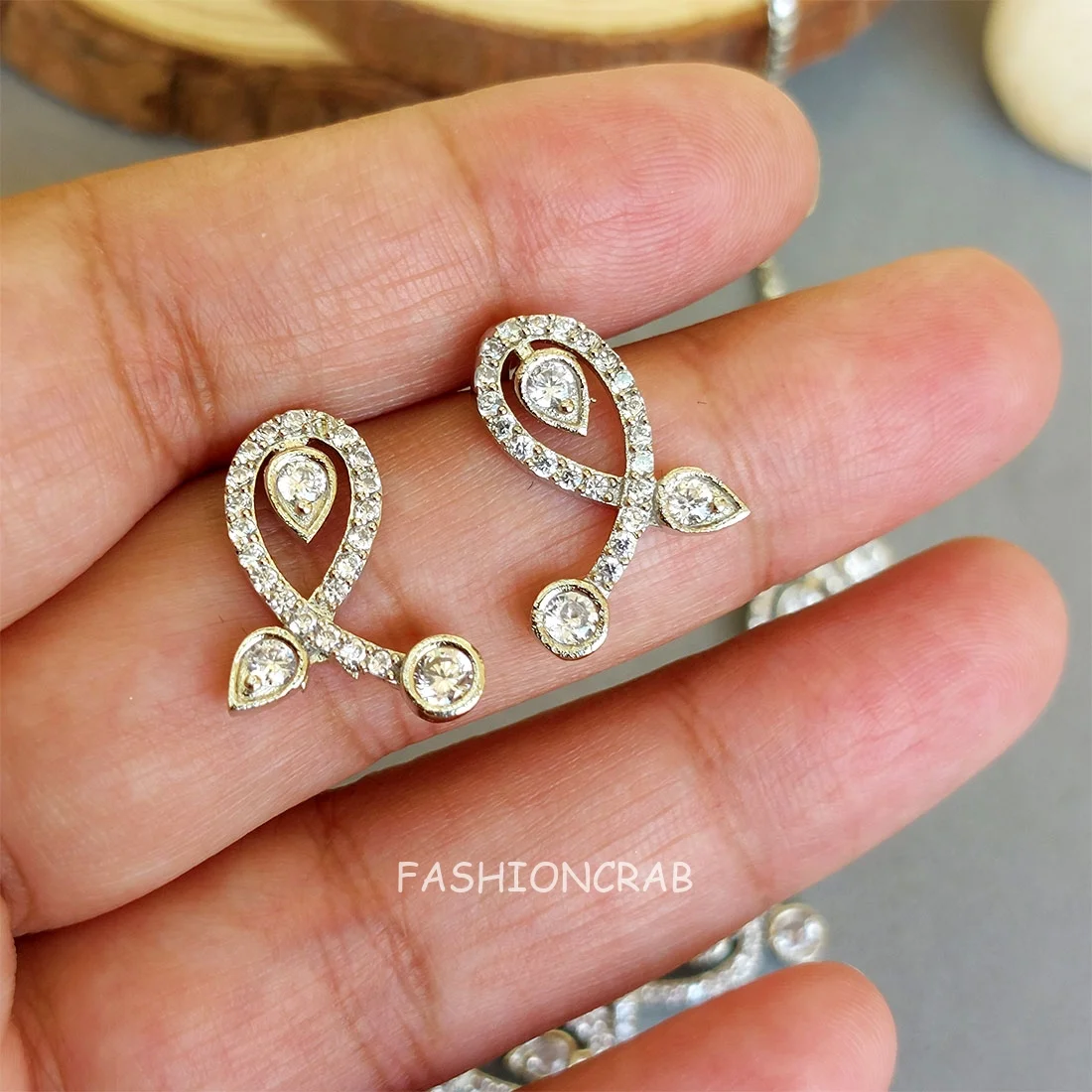 CZ Necklace Set for Wedding